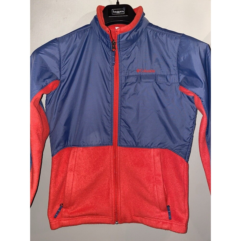 Columbia‎ Kids M 10/12 Blue Red Insulated Snow Ski Jacket